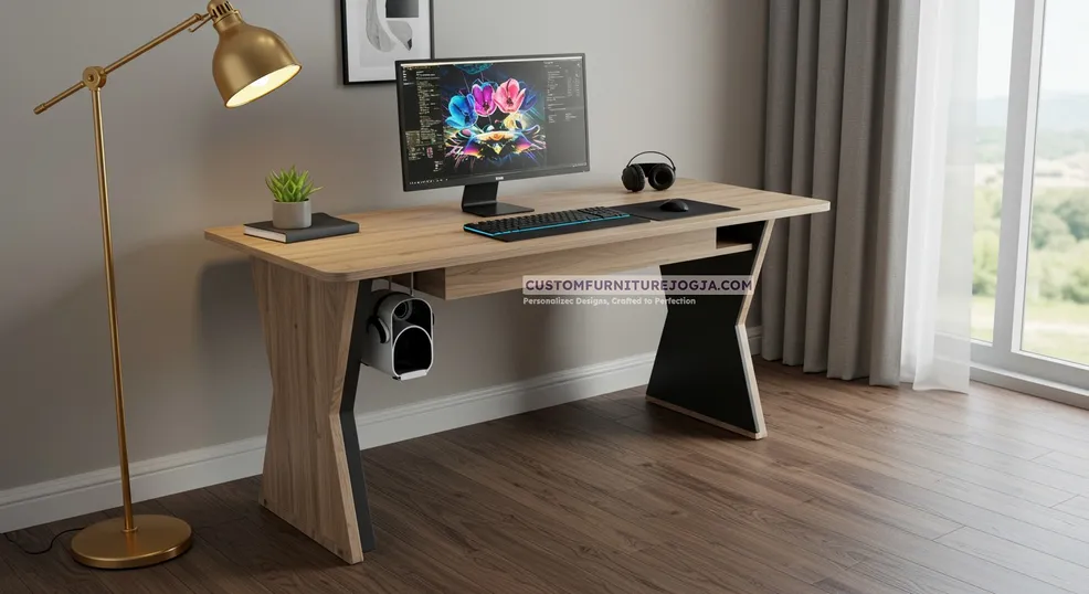 Jasa Pembuatan Meja Gaming Jogja